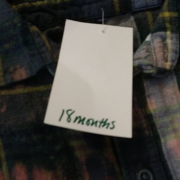 Kids flannel shirt - Picture 2 of 3